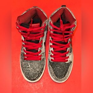 Nike 2014 Dunk High Premium SB Salt Stain Sneaker 313171 024 Men’s 7.5 US